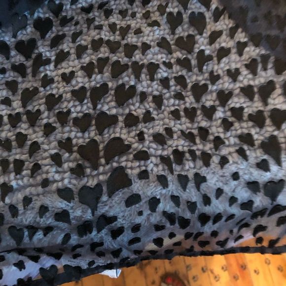 Roxy Beca Size S Black heart lace - Picture 9 of 10